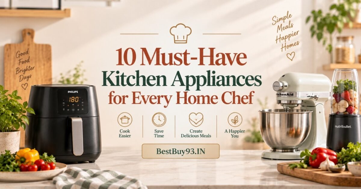10 Must-Have Kitchen Appliances for Every Home Chef FI
