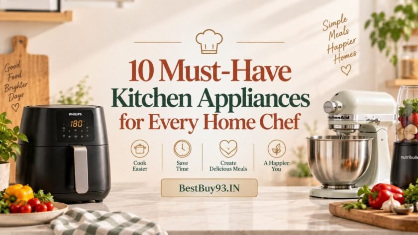 10 Must-Have Kitchen Appliances for Every Home Chef 1 10 Must-Have Kitchen Appliances for Every Home Chef FI