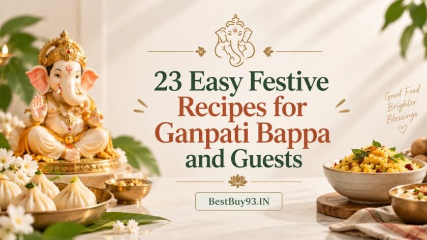 23 Easy Festive Recipes for Ganpati Bappa and Guests FI