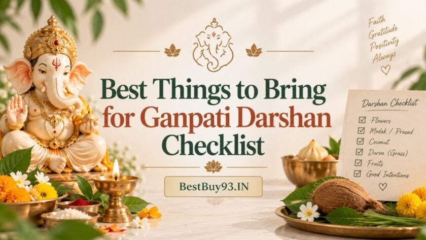 Best Things to Bring for Ganpati Darshan Checklist FI