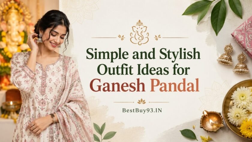 Simple and Stylish Outfit Ideas for Ganesh Pandal 2025 1 Simple and Stylish Outfit Ideas for Ganesh Pandal 2025 FI