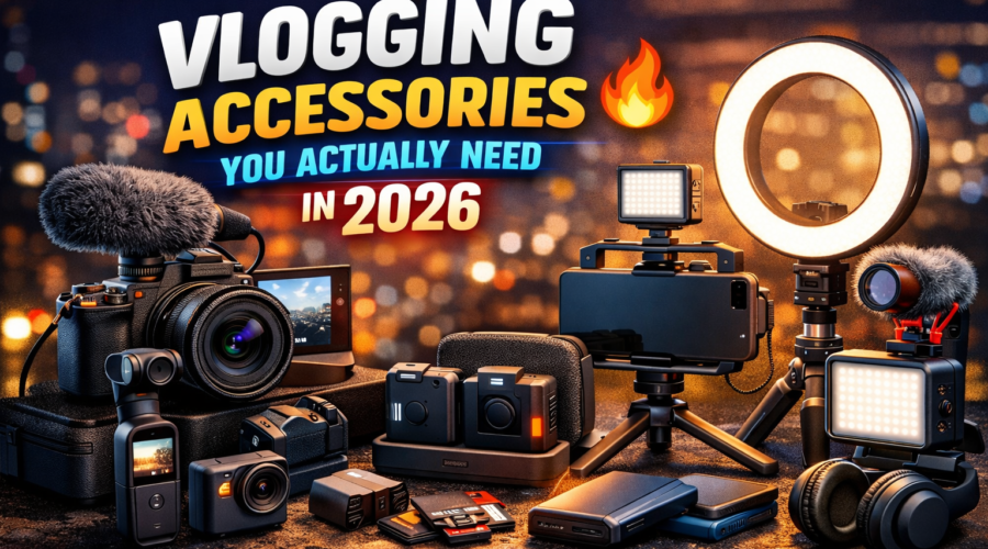 Vlogging Accessories You Actually Need in 2026 11 Vlogging Accessories