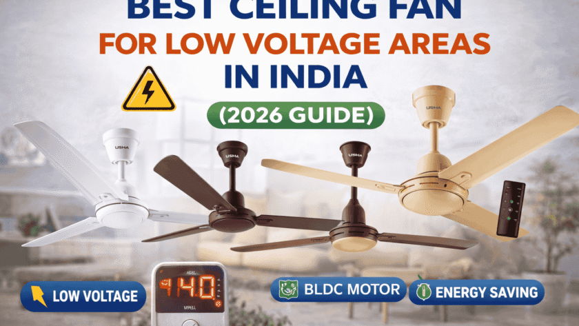 Best Ceiling Fan for Low Voltage Areas in India FI