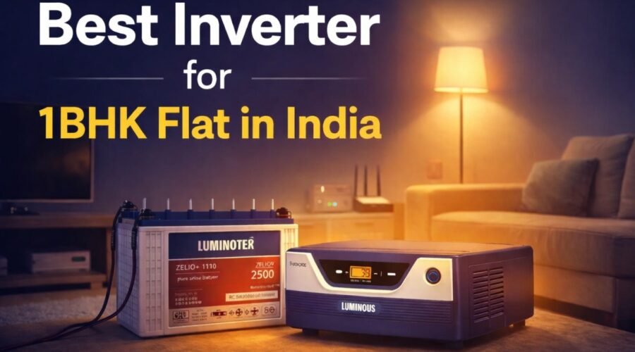 Best Inverter for 1BHK Flat in India