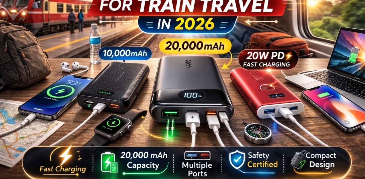 Best Power Bank for Train Travel FI