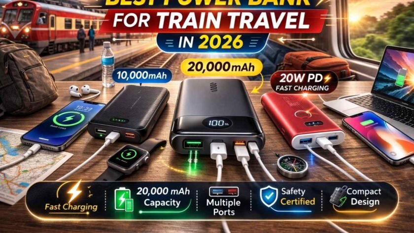 Best Power Bank for Train Travel FI