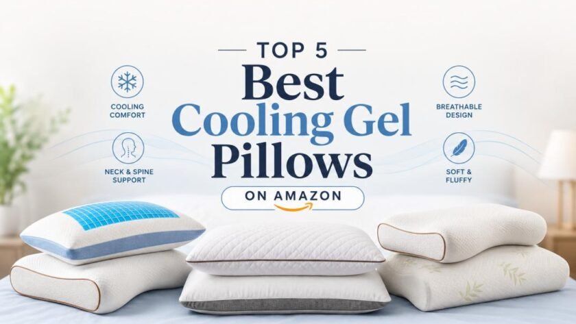 Top 5 Best Cooling Gel Pillows on Amazon 1 Top 5 Best Cooling Gel Pillows on Amazon