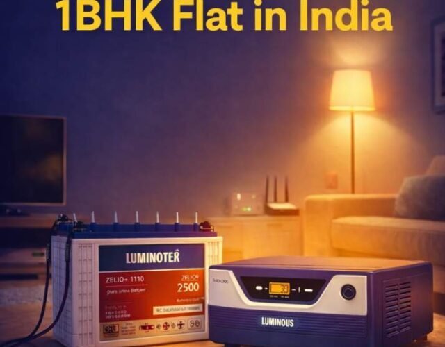 Best Inverter for 1BHK Flat in India Story