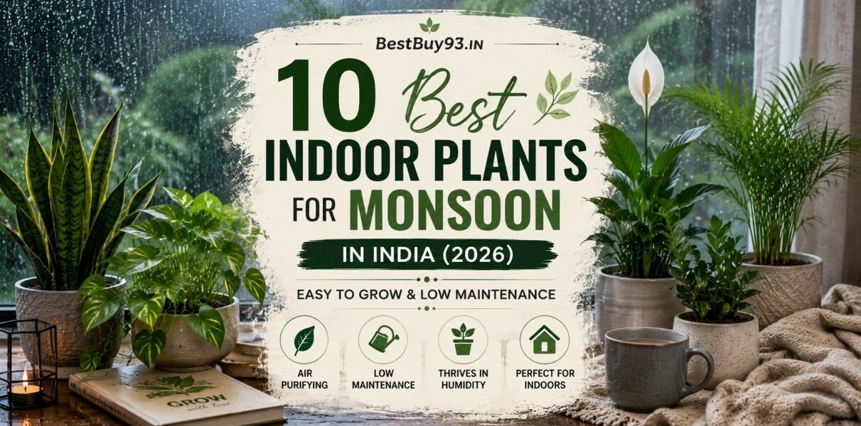 10 Best Indoor Plants for Monsoon in India (2026)