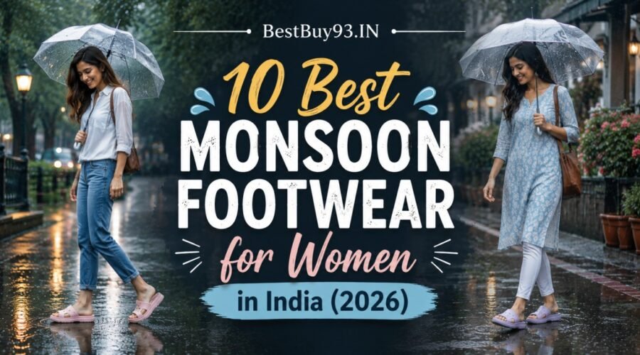 10 Best Monsoon Footwear for Women in India (2026) 1 10 Best Monsoon Footwear for Women in India (2026)