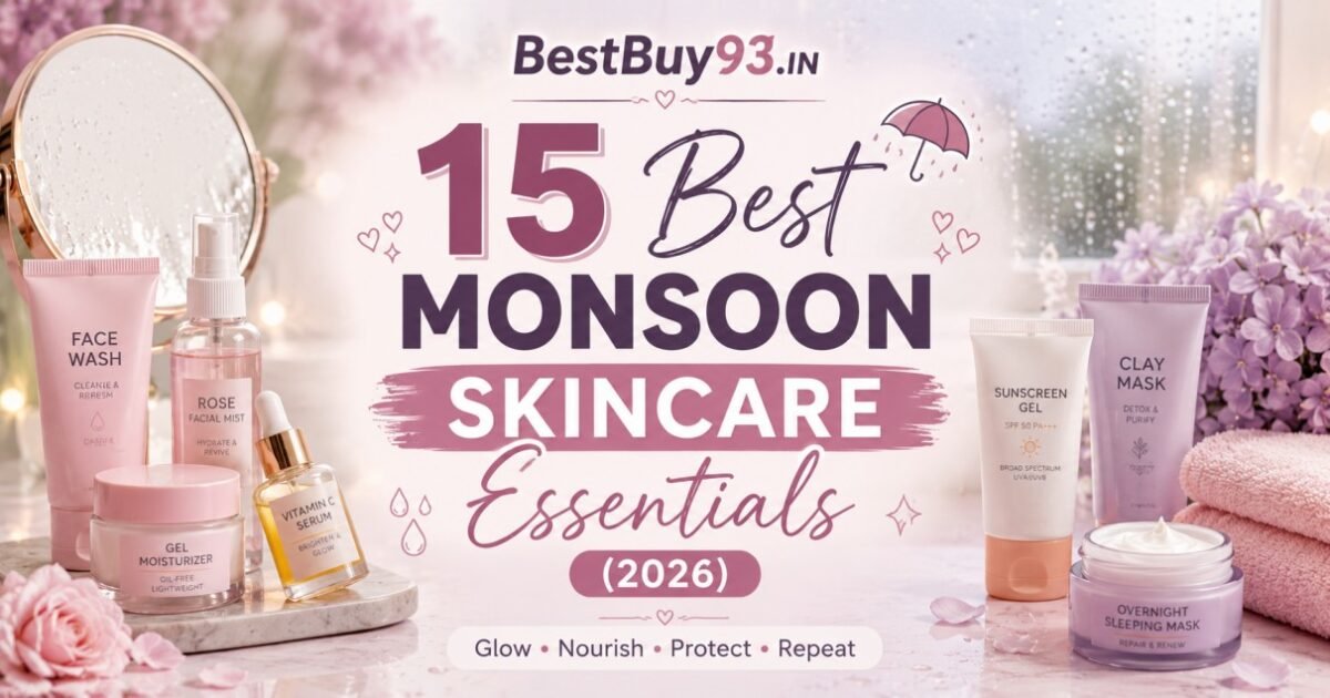 15 Best Monsoon Skincare Essentials (2026)