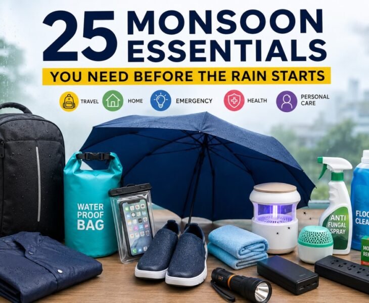 25 Monsoon Essentials You Need Before the Rain Starts (2026)