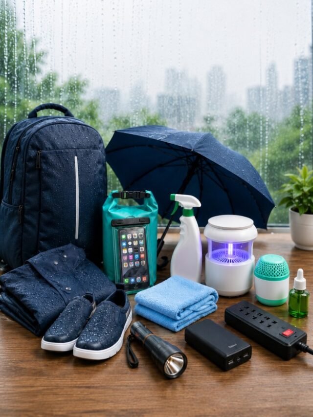 25 Monsoon Essentials You Need Before the Rain Starts (2026)