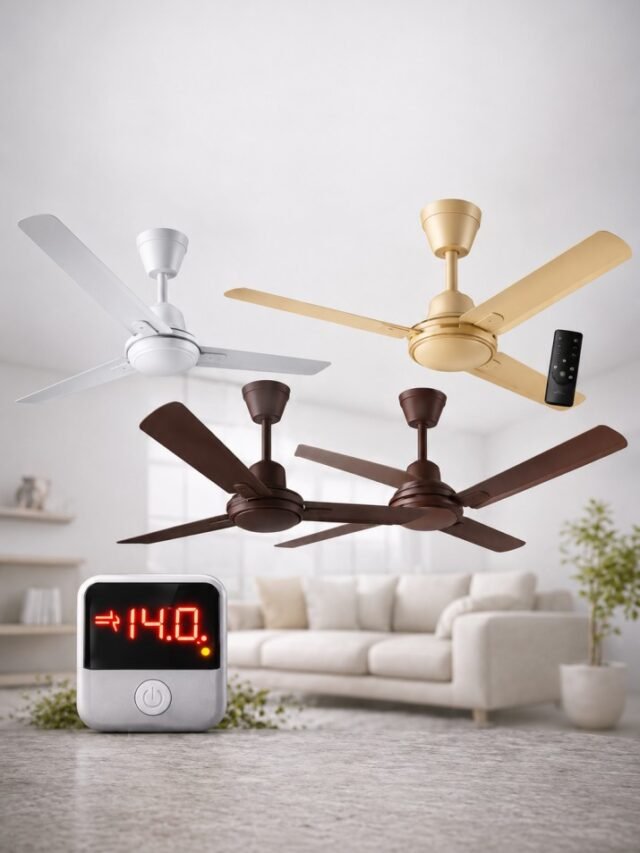 Best Ceiling Fan for Low Voltage Areas in India