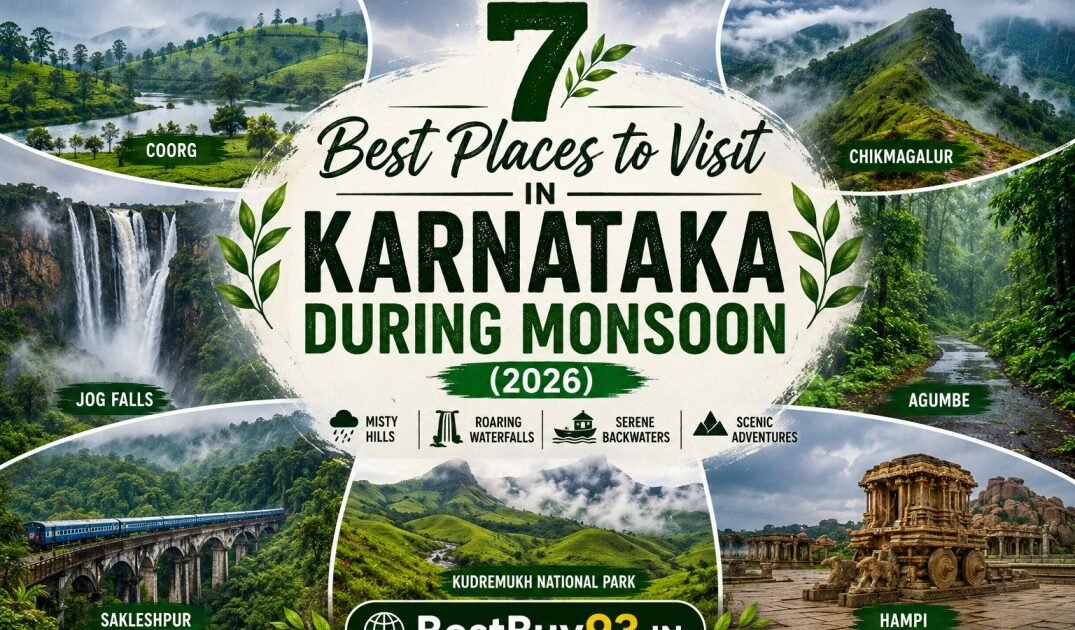 7 Best Places to Visit in Karnataka During Monsoon FI