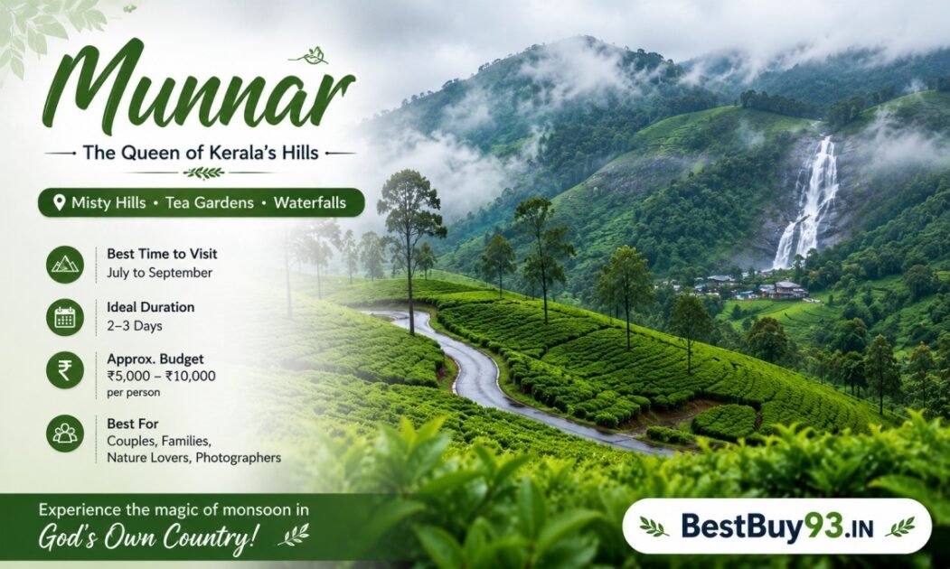 7 Best Places to Visit in Kerala During Monsoon 2 7 Best Places to Visit in Kerala During Monsoon AI 1
