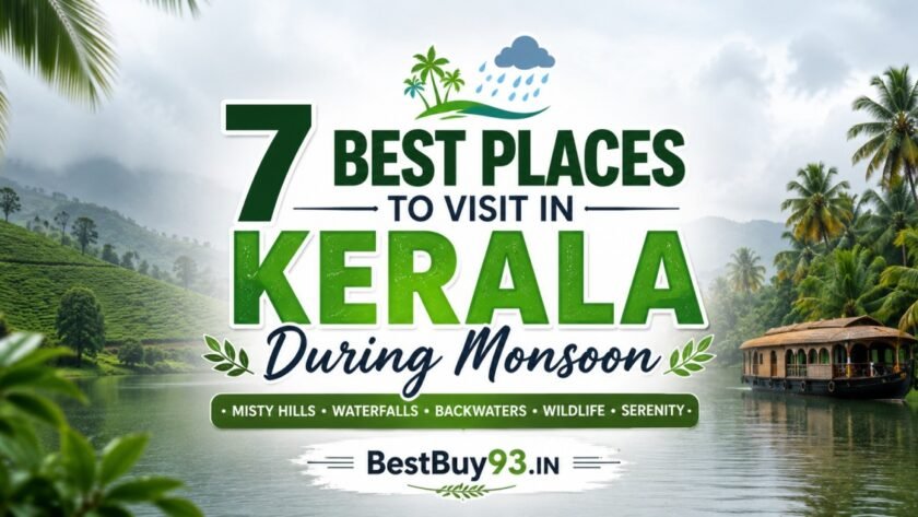 7 Best Places to Visit in Kerala During Monsoon 1 7 Best Places to Visit in Kerala During Monsoon