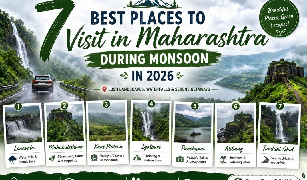 7 Best Places to Visit in Maharashtra During Monsoon