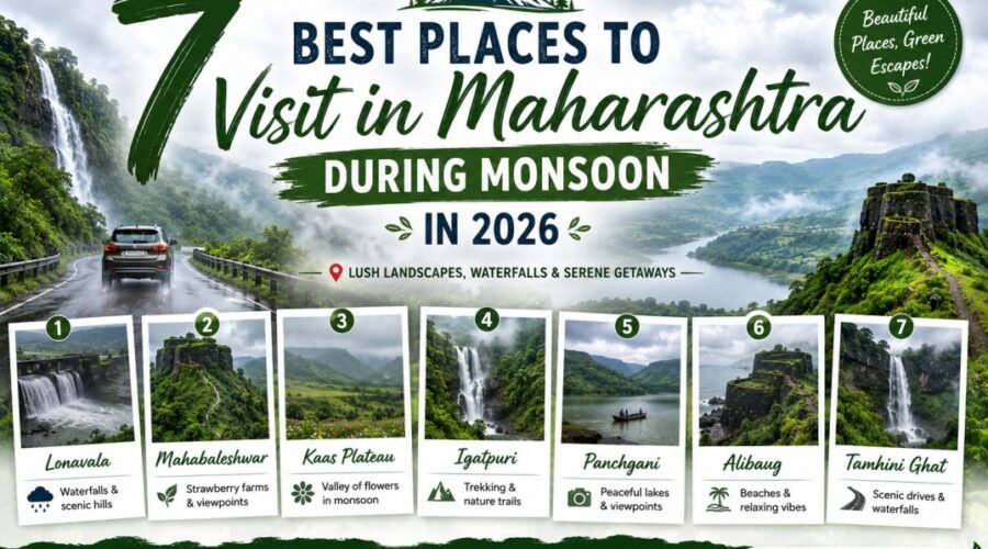 7 Best Places to Visit in Maharashtra During Monsoon
