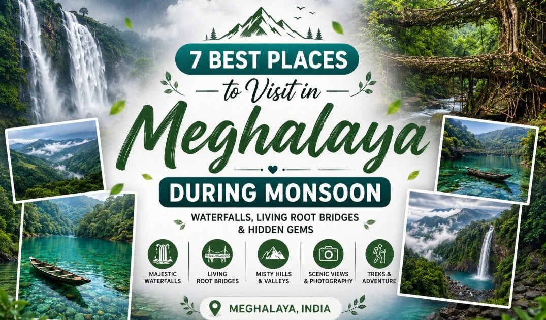 7 Best Places to Visit in Meghalaya During Monsoon FI