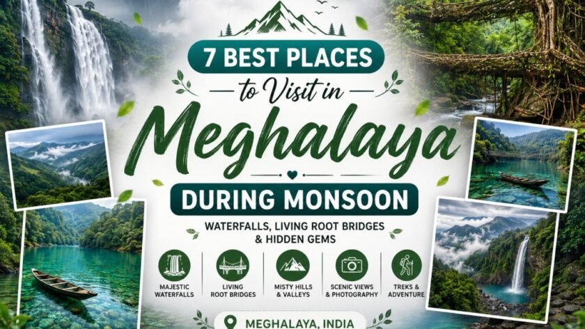 7 Best Places to Visit in Meghalaya During Monsoon FI