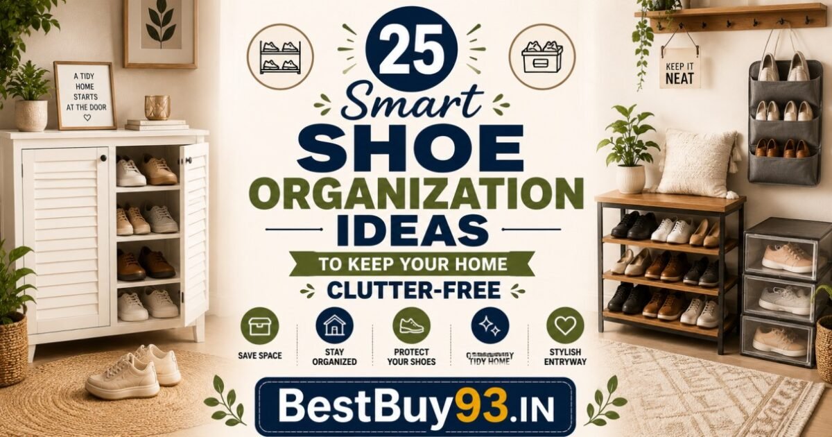 25 Smart Shoe Organization Ideas to Keep Your Home Clutter-Free (2026) FI