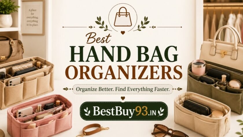 5 Best Handbag Organizers for Women in India (2026) 1 5 Best Handbag Organizers for Women in India (2026) FI
