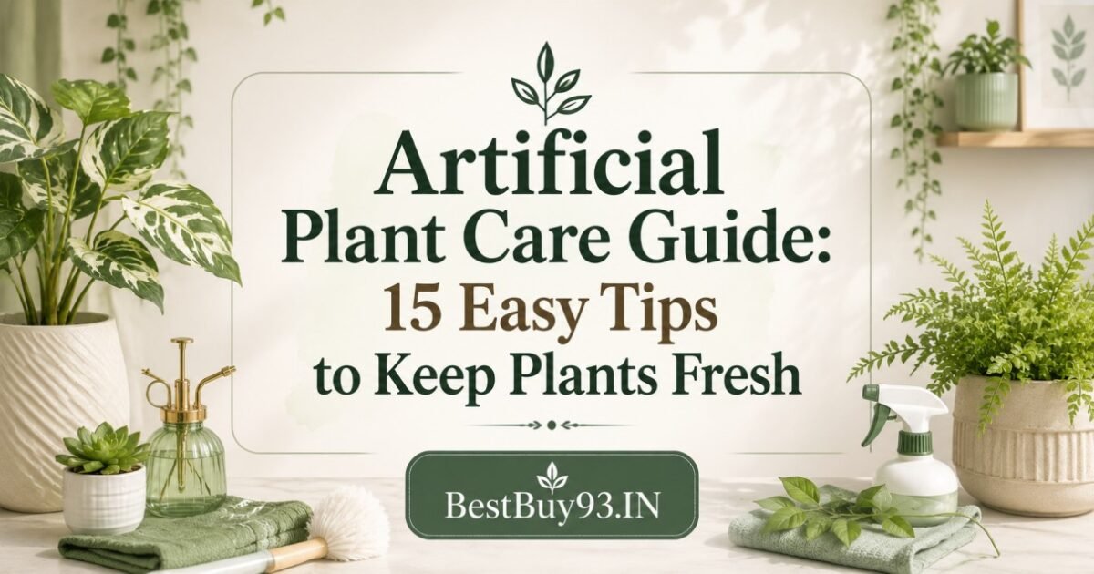 Artificial Plant Care Guide 15 Easy Tips to Keep Plants Fresh FI