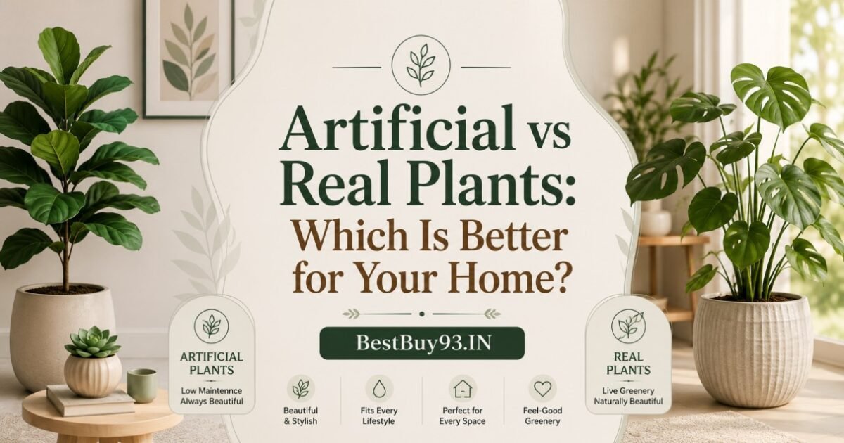 Artificial vs Real Plants Which Is Better for Your Home FI