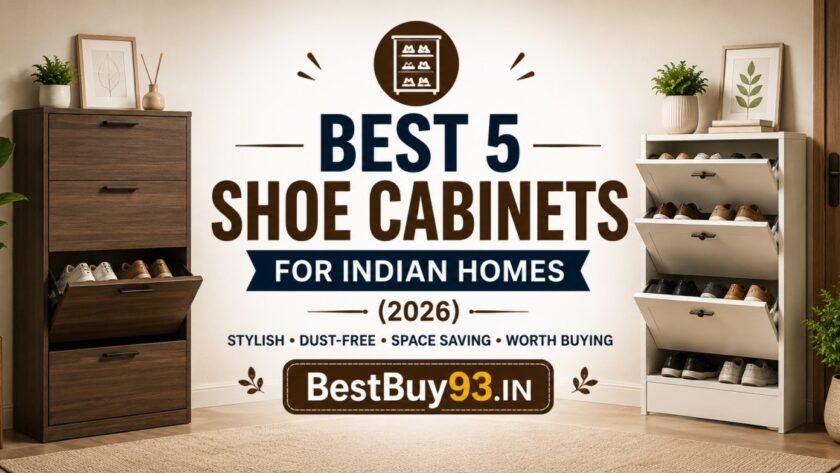 Best 5 Shoe Cabinets for Indian Homes (2026) FI