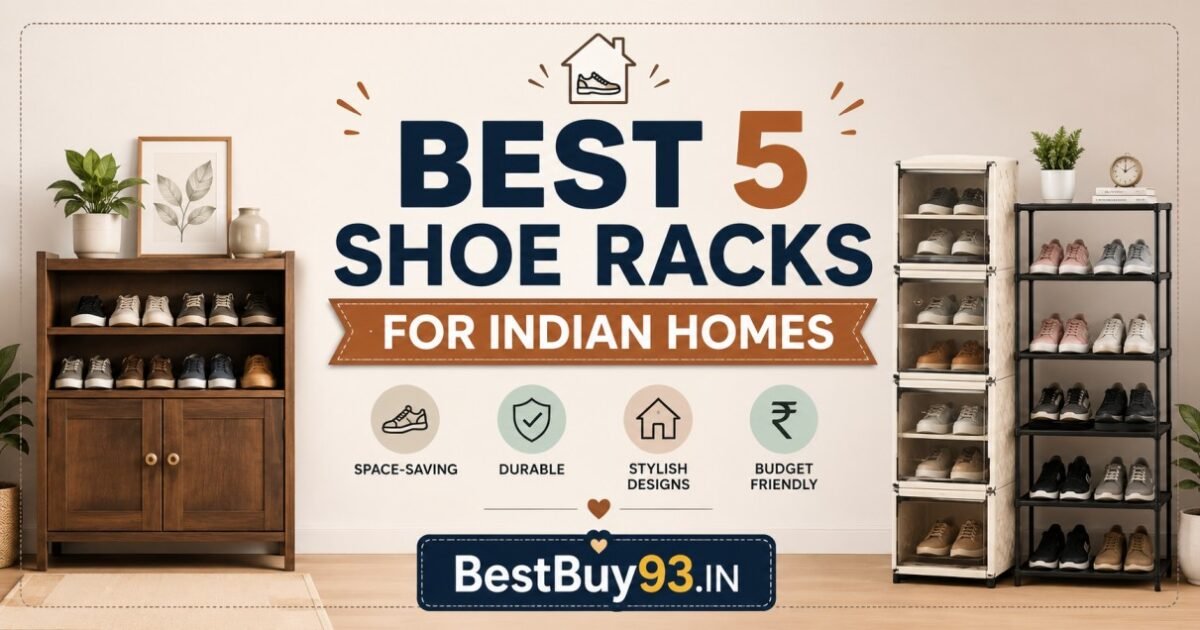 Best 5 Shoe Racks for Indian Homes (2026) FI