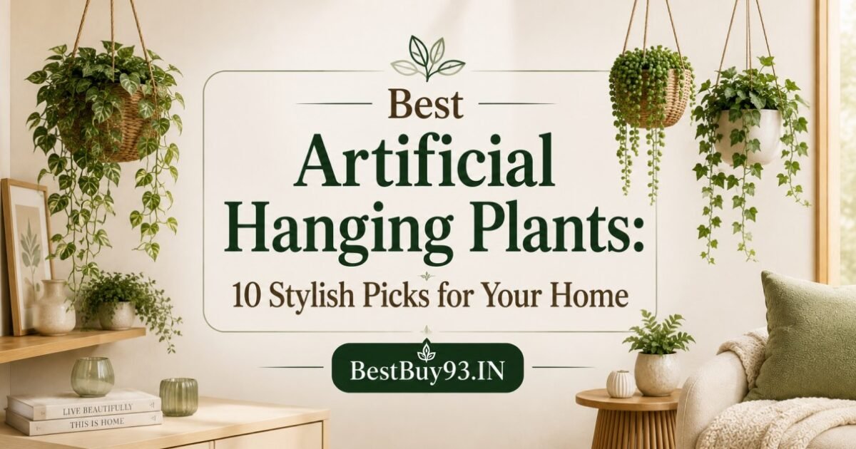 Best Artificial Hanging Plants 10 Stylish Picks for Your Home FI