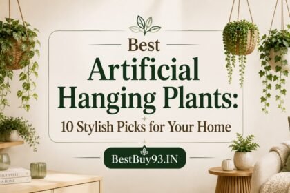 Best Artificial Hanging Plants for Your Home 23 Best Artificial Hanging Plants 10 Stylish Picks for Your Home FI
