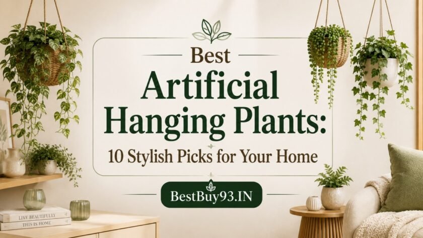 Best Artificial Hanging Plants for Your Home 1 Best Artificial Hanging Plants 10 Stylish Picks for Your Home FI
