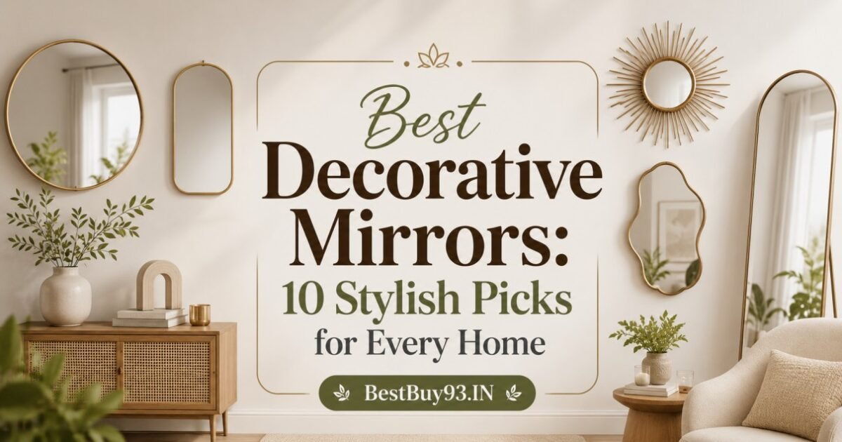 Best Decorative Mirrors 10 Stylish Picks for Every Home FI
