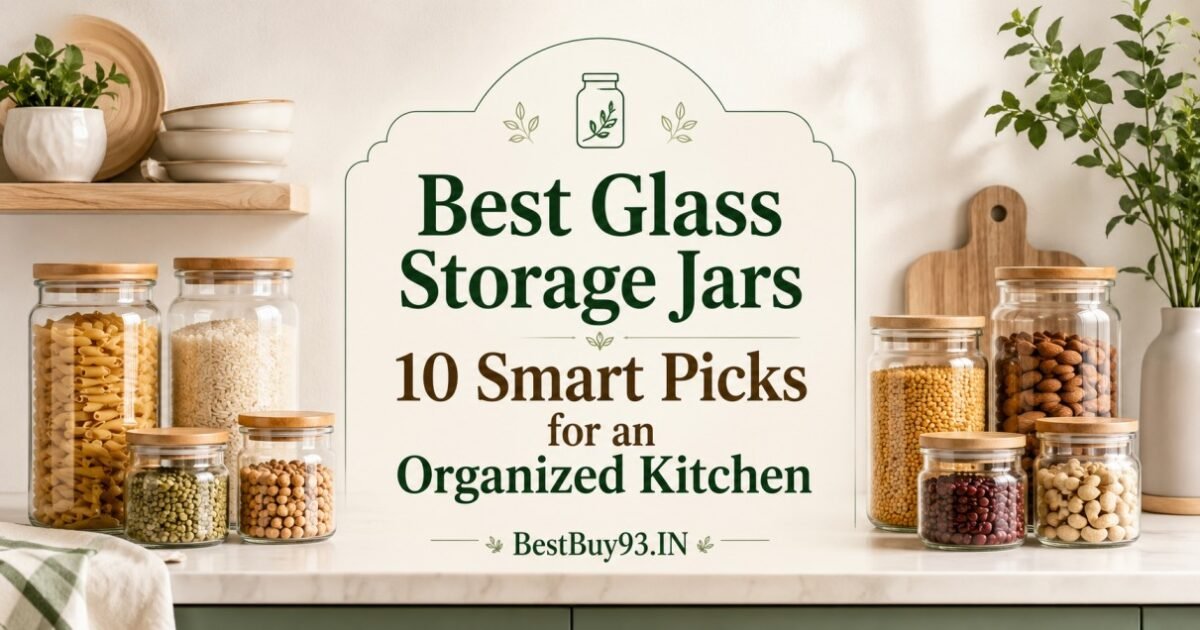 Best Glass Storage Jars 10 Smart Picks for an Organized Kitchen FI