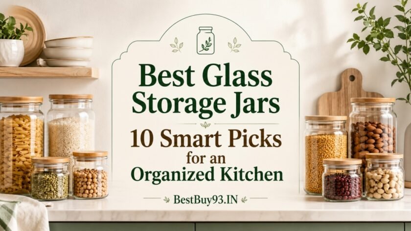 Best Glass Storage Jars 10 Smart Kitchen Picks 1 Best Glass Storage Jars 10 Smart Picks for an Organized Kitchen FI