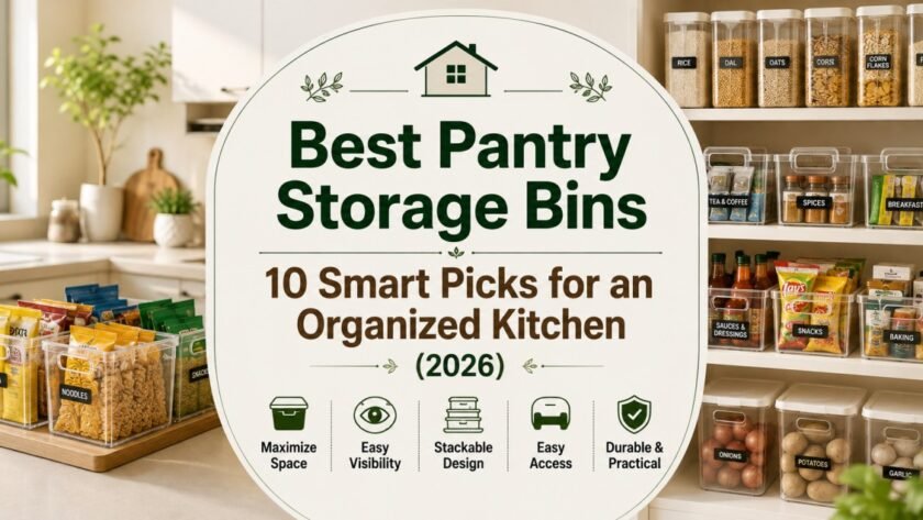 Best Pantry Storage Bins 10 Smart Picks for an Organized Kitchen (2026) FI