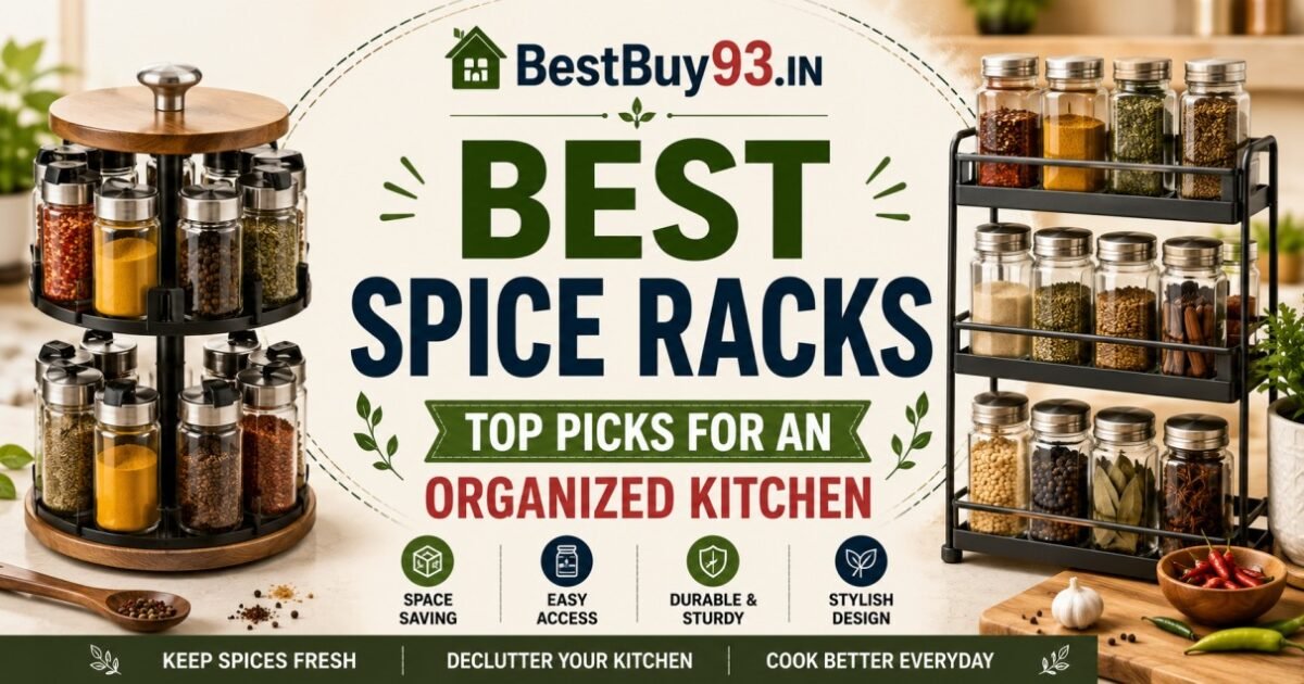 Best Spice Racks for an Organized Kitchen in India (2026) FI