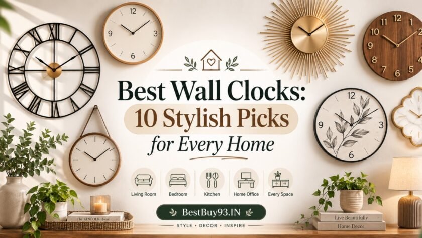 Best Wall Clocks 10 Stylish Picks for Every Home FI