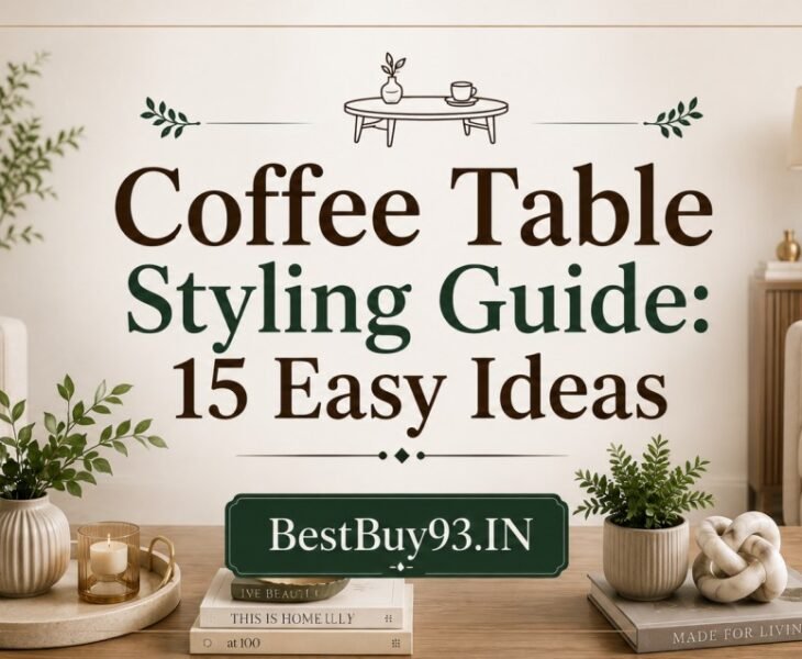 Coffee Table Styling Guide 15 Easy Ideas FI