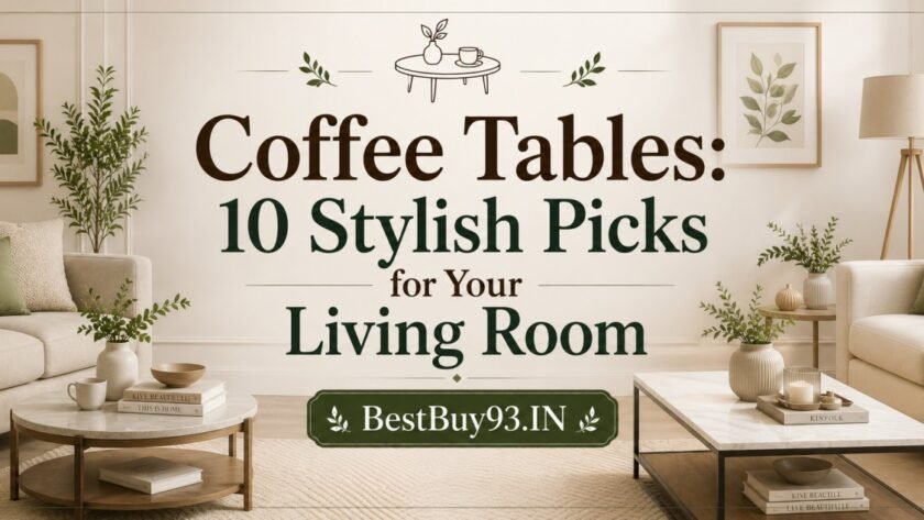 Coffee Tables 10 Stylish Picks for Your Living Room FI
