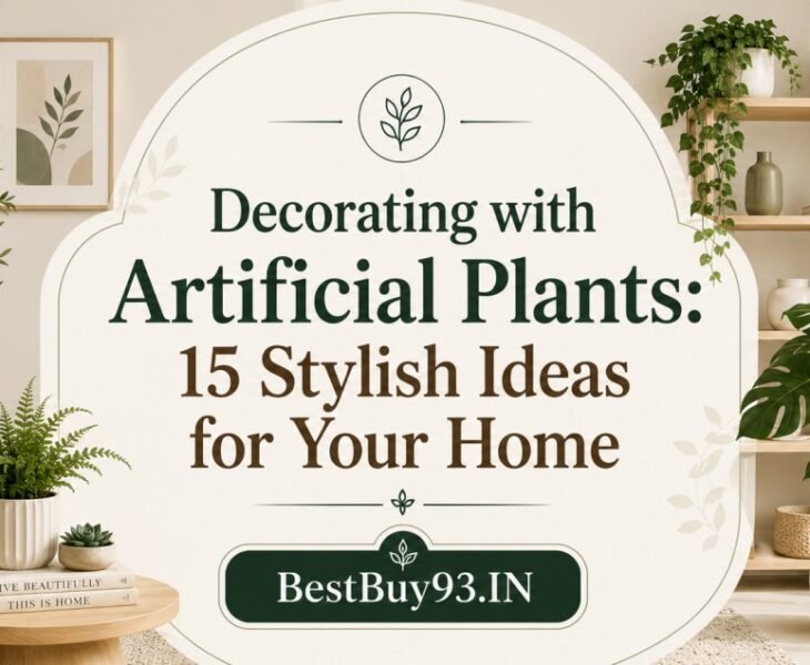Decorating with Artificial Plants 15 Stylish Ideas for Your Home FI