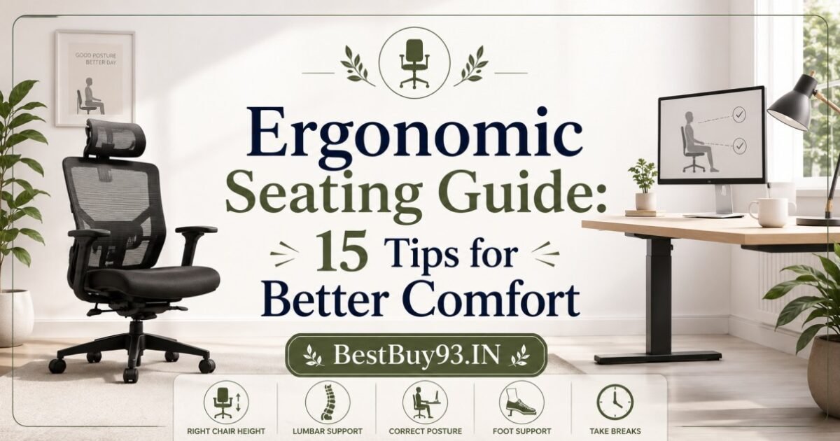 Ergonomic Seating Guide 15 Tips for Better Comfort FI