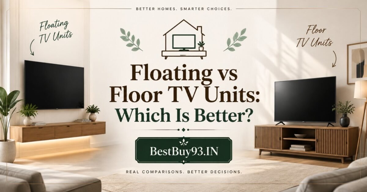Floating vs Floor TV Units Which Is Better FI