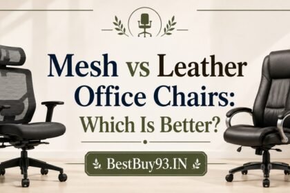Mesh vs Leather Office Chairs