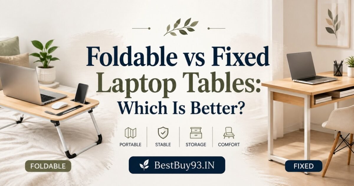 Foldable vs Fixed Laptop Tables Which Is Better FI