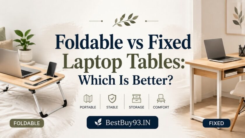 Foldable vs Fixed Laptop Tables: Which Is Better? 1 Foldable vs Fixed Laptop Tables Which Is Better FI