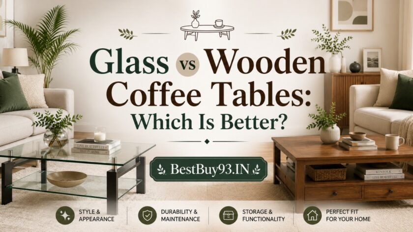 Glass vs Wooden Coffee Tables Which Is Better FI
