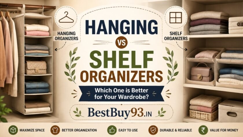 Hanging vs Shelf Organizers Which One is Better for Your Wardrobe (2026 Guide) FI